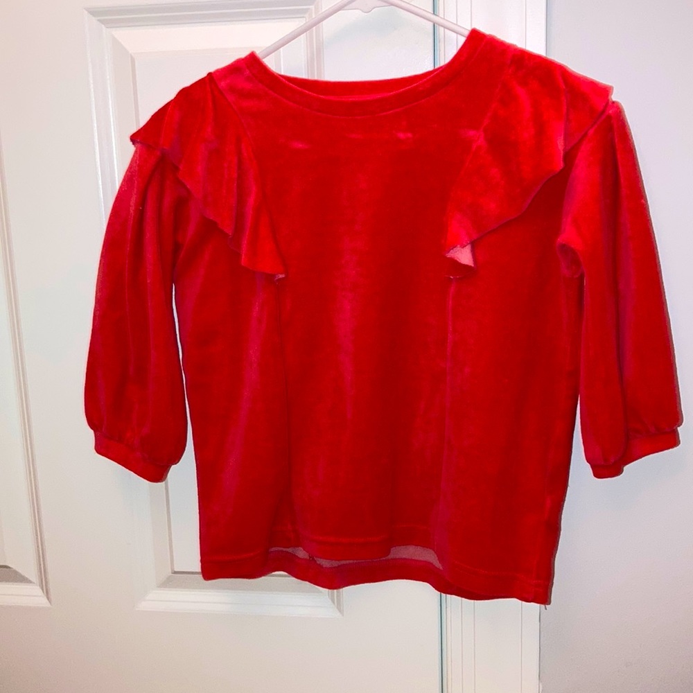 Bright Orange Long Sleeve Shirt